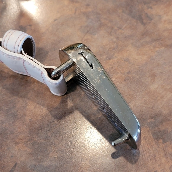 ONE EYERON Genuine Leather Belt, Golf Club Head Buckle, Inset Magnetic Marker - Picture 8 of 16